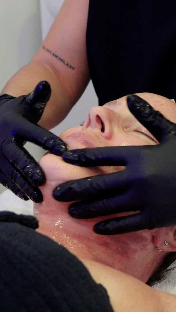 Clinical facial skincare treatment at Eternite Spa